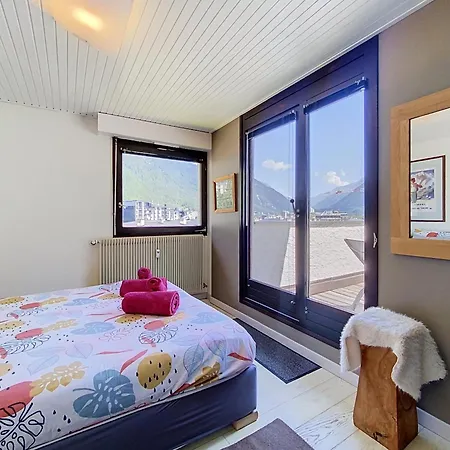 Two Bedroom Apartment, Hypercenter, Terrace Mont Blanc, Parking Apartment Chamonix