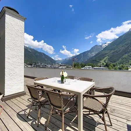 Apartment Two Bedroom Apartment, Hypercenter, Terrace Mont Blanc, Parking Chamonix
